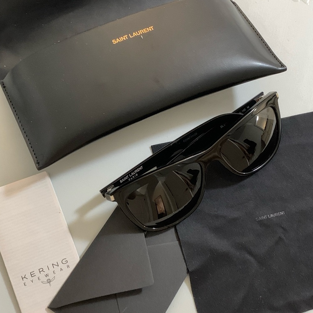 Authentic Saint Laurent Sunglasses Model: Saint Laurent SL 515 001